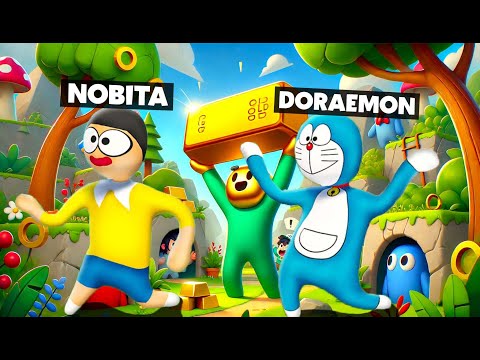 Doraemon & Nobita Did Hide & Seek And Won Gold Bar In HFF !!!