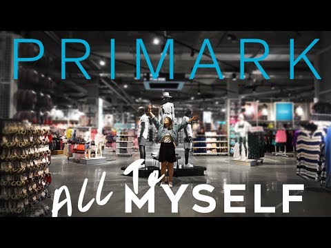EMPTY PRIMARK TO MYSELF! Try-On Haul & Vlog