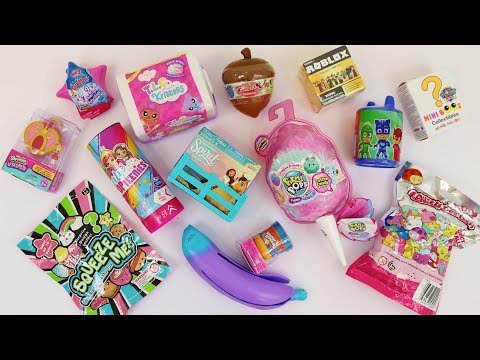Squishies surprise toys Pikmi Pops Cotton Candy, Spirit, PJ Masks, Shopkins Lil Secrets