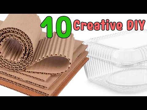 ♻️ 10 DIY Beautiful Easy and Inexpensive Crafts | DIY Home Decor | Recycling Crafts