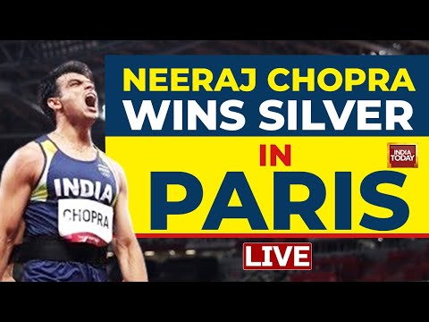 Silver Medal For Neeraj Chopra In Paris Olympics | Neeraj Chopra Bags Silver In Finals LIVE