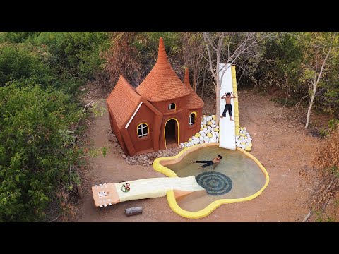 Building Underground Swimming Pool And Water Slide