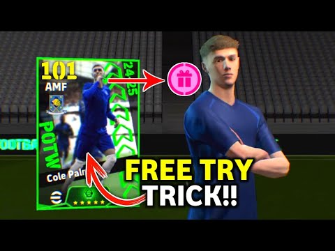 Trick To Get 101 Rated Palmer From Potw Worldwide || eFootball 2025 Mobile