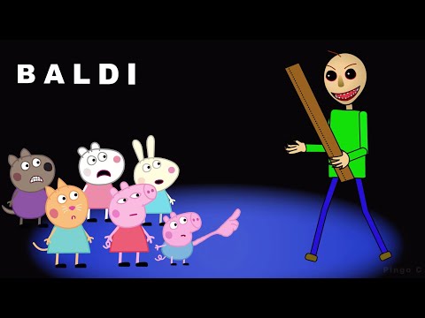 BALDI'S BASICS Vs Peppa Pig - LESSON 1 - Basics in Behavior