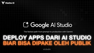 Cara Mudah Deploy Apps AI STUDIO Biar Bisa Custom Domain