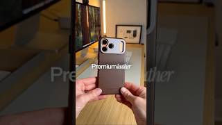 Premium Leather case for iPhone 17 Pro Max by SandMarc 😮‍💨