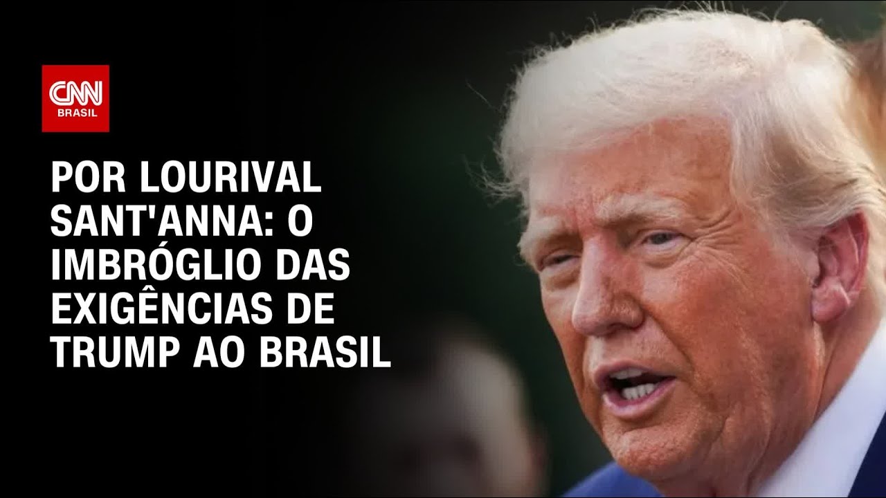 Análise O imbróglio das exigências de Trump ao Brasil | CNN PRIME TIME