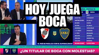 HOY JUEGA BOCA el SUPERCLASICO en el Monumental