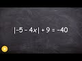 Understanding Absolute Value Concepts