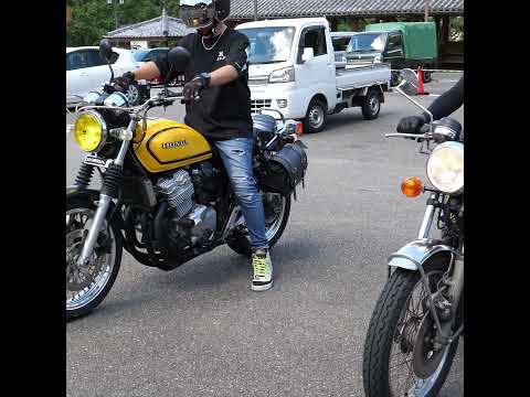 新旧2台のCB400Four 音の違い。