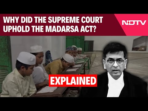 Supreme Court Madarsa Act | Why Did Supreme Court Overturn Allahabad HC's Judgement On Madarsa Act