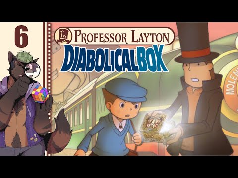 Let's Play Professor Layton and the Diabolical Box Part 6 - Garlic Haters DNI