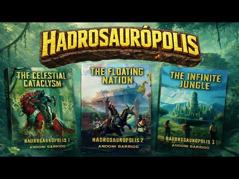 Trailer: Saga HADROSAUROPOLIS (English) - a dinosaur adventure trilogy novel
