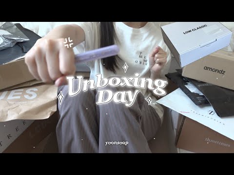 [SUB] 내돈내산으로 가득 채운 여름옷 언박싱♡｡ﾟ원피스⋆쪼리⋆목걸이⋆스윔웨어 etc