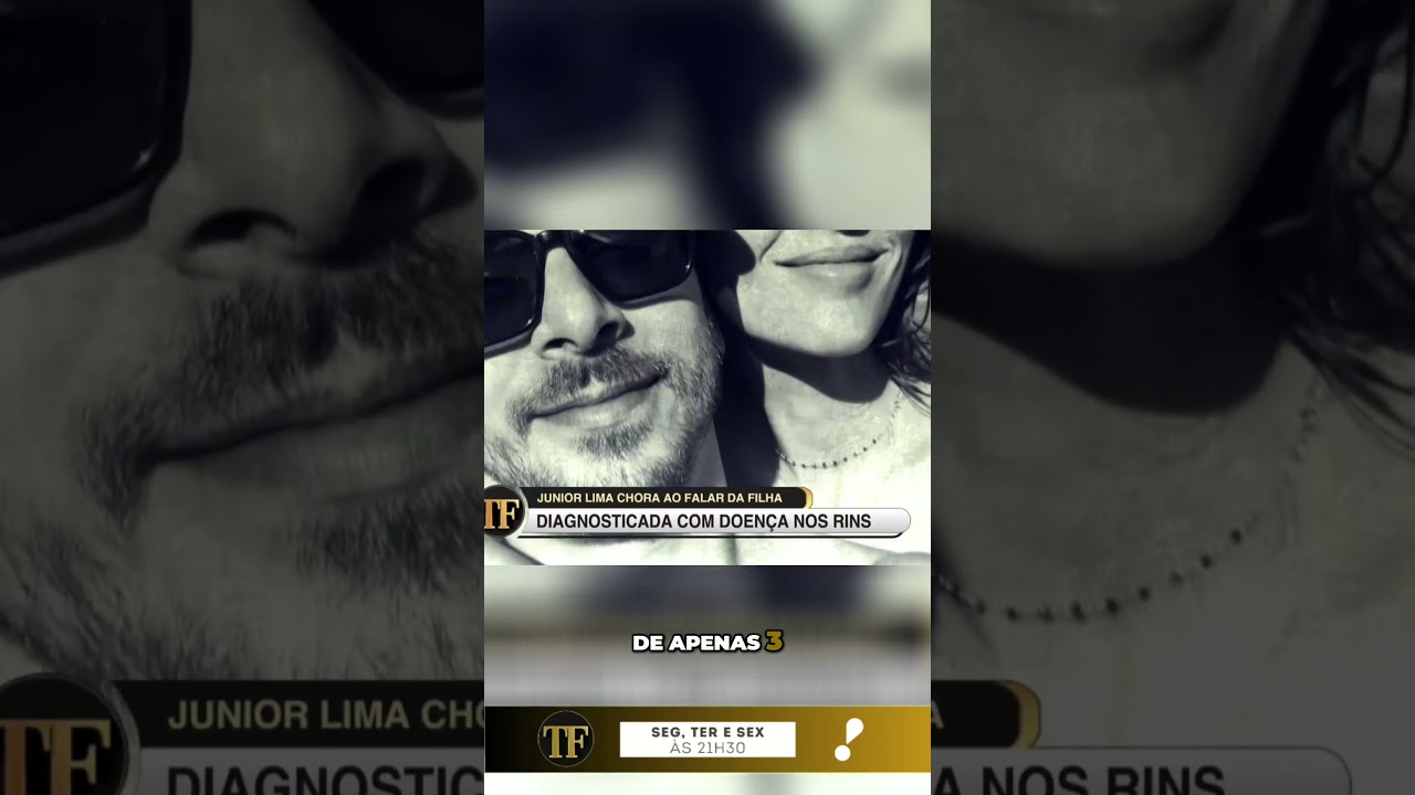 Filha de três anos de Junior Lima é diagnosticada com doença rara