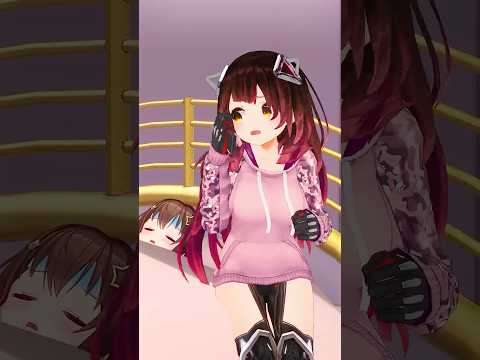 ツレがサァ！バチイケなんだけど！#熱があるって伝えたいだけなのに #海外旅行 #hololive #ホロライブ #ロボ子さん