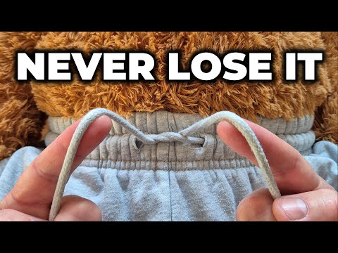 This Should Be Taught in School! How to Tie the Perfect Drawstring Bow Knot on Pants or Footwear