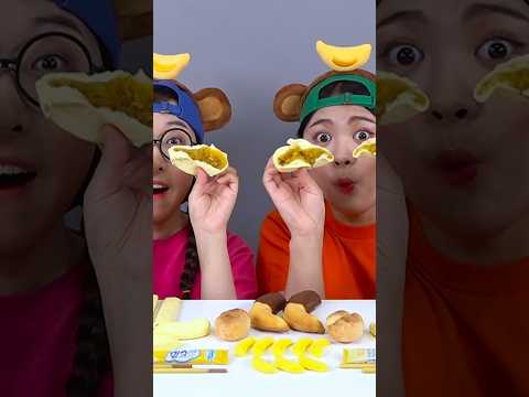 Yellow Color Food Mukbang 노란색 음식 먹방