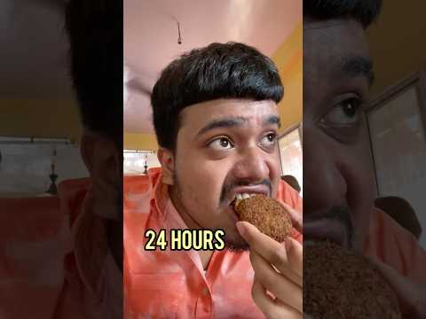 Eating Only Free Food for 24 Hours🍛 #food #challenge #shorts