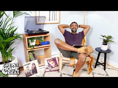 Building Ultimate Scandi-Inspired Vinyl Cabinet! | Great Home Ideas