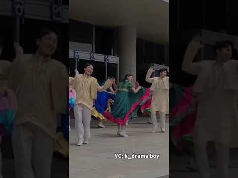 A Group Of Korean Students Were Captured Graciously Dancing To YJHD’s Popular Song Ghagra | TN Plus