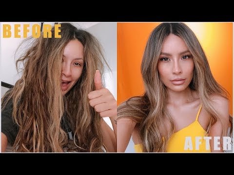 HOW TO TAME FRIZZY HAIR (0 - 100)