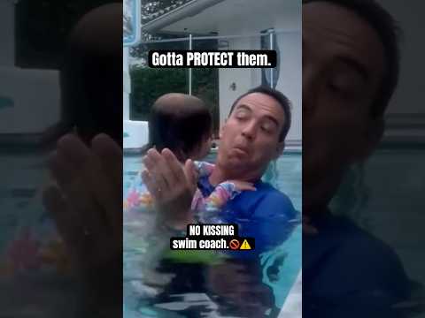 SHE GOT CONFUSED AND TRIED KISSING SWIM COACH⚠️