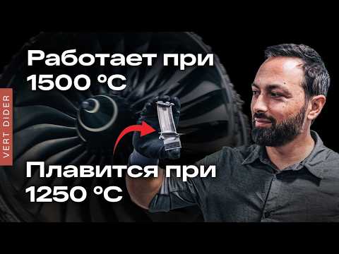 Почему реактивный двигатель не плавится? [Veritasium]