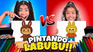 PINTANDO LABUBU COM APENAS 3 CORES
