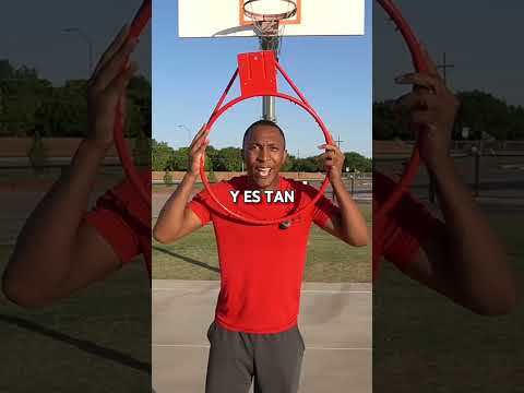 El aro de baloncesto es más grande de lo que crees