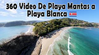 Paso de Playa Mantas a Playa Blanca - 360 Drone Video