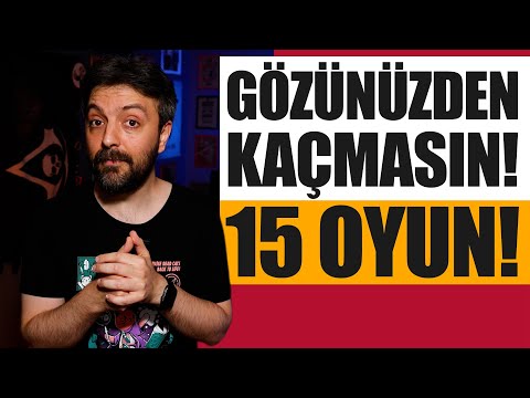 GÖZÜNÜZDEN KAÇMAMASI GEREKEN 15 OYUN! - Haziran 2025