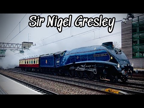 Sir Nigel Gresley Stuns in BR Blue! Plus a few extras at Stafford 5/4/23