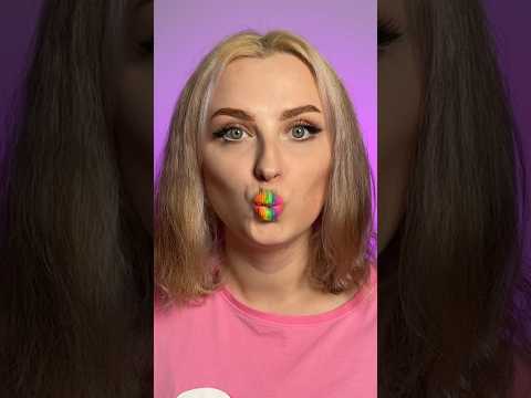 Rainbow🌈 Beetlejuise Lips #beetlejuice #beetlejuicelips #rainbowlips #rainbow #barbiemakep #makeup