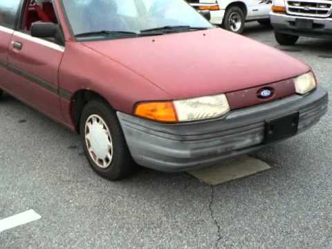 1992 Ford escort repair manuals #1