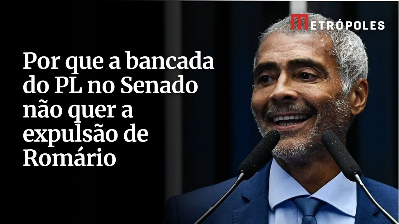 Por que a bancada do PL no Senado resiste à expulsão de Romário?