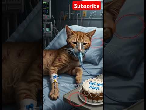 So sad ☹️ #cat #catsick #animalai