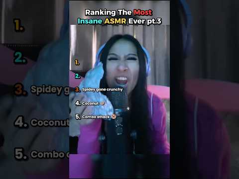 Ranking The Most Insane ASMR Ever pt.3 #ranking #shorts