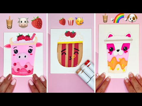 10 Best Emoji Mix Drawing Compilations 🎨✨ | Creative Fun by Beekeen Kids Art!