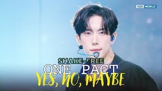 [SHAKE FREE] ONE PACT ワンパクト 원팩트 - YES, NO, MAYBE | KBS WORLD TV 250808
