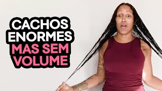 FINALIZANDO MEU CABELO ENORME e SEM VOLUME