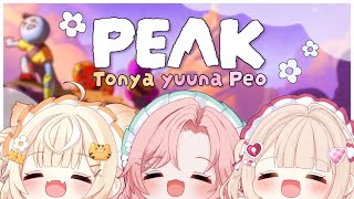 PEAK Collab ┊ Mountain climbing w/ @niniyuuna @ShabelTonya  #peostream