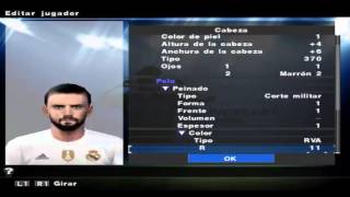 facepack del real madrid 2016 en pes 16 ps2