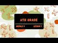 Area and Measurement Concepts