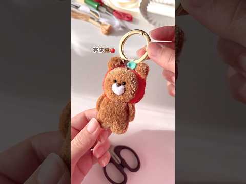 フリステでぬいぐるみ作ったよ🐻🍎 #shorts