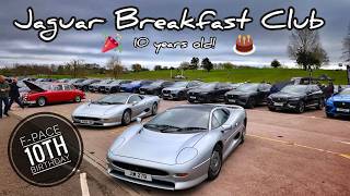 Jaguar Breakfast Club 10th Anniversary & F Pace at 10