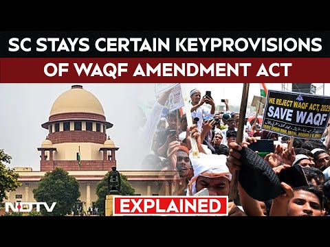 Supreme Court On Waqf Bill | Waqf Board News Today LIVE | SC On Waqf | Waqf Bill Supreme Court