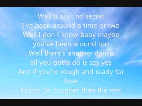 bruce springsteen tougher than the rest lyrics