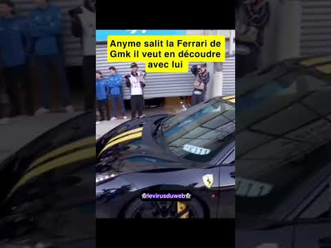 Anyme salit la Ferrari de Gmk au GP Explorer 3 gmk pas content #anyme #gmk #squeezie #gpexplorer