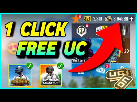 1 Click 😍 FREE UC 💥 FREE UC IN BGMI // How To Get FREE UC In Bgmi { bgmi FREE UC }